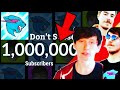 Don't Subscribe Hitting 1 Million Subscribers!! (Future Predictions)