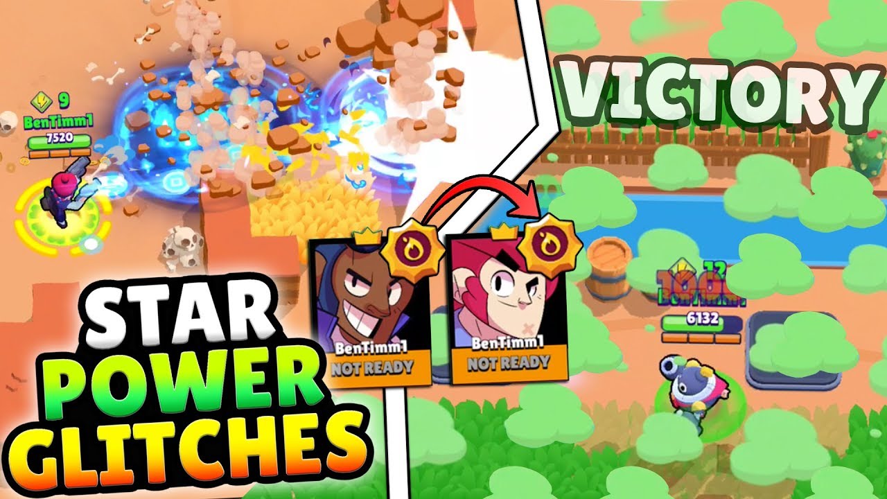 Survive In Showdown Poison Bug Swapping Star Power Glitch In Brawl Stars Youtube - survive in the storm with this glitch brawl stars