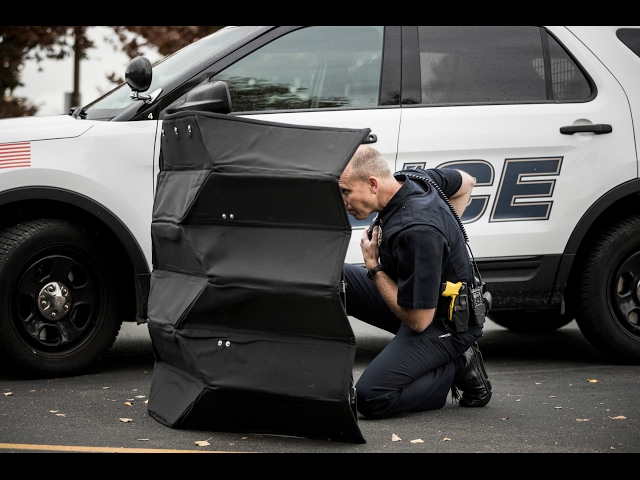 Bullet-proof origami: folding Kevlar shield designed by #BYU mechanical  engineers 