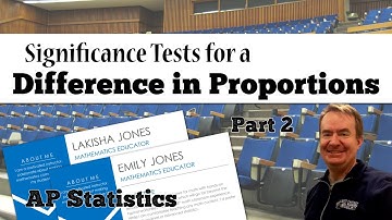 Significance Tests for a Difference in Proportions Part 2 | Race and Resumes - AP Stats/StatsMedic