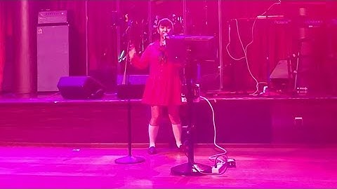 I in a rare red sailor dress sings "The Name Game" karaoke cover