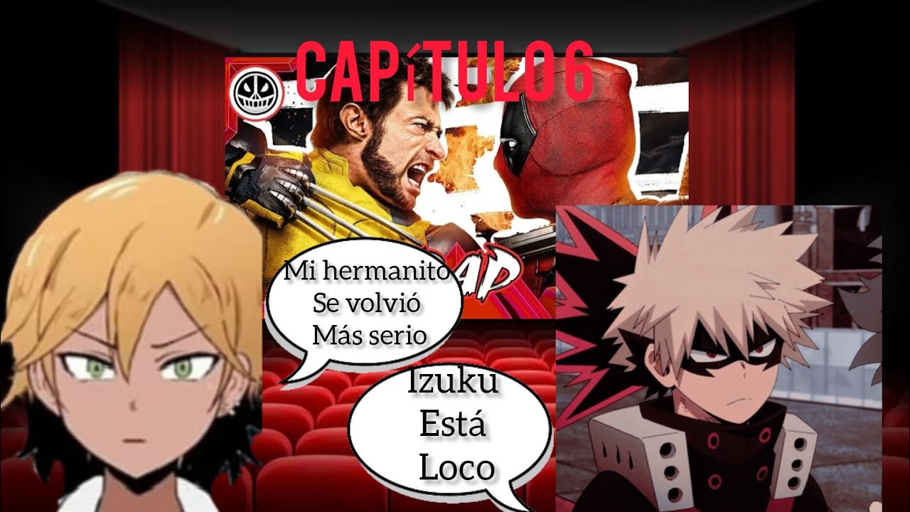 Bnha y ntr reaccionan a izuku y hiroki verso capitulo 6