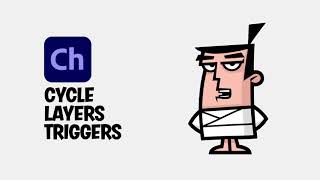 Learn Character Animator | 10 Cycle Layers Trigger screenshot 5