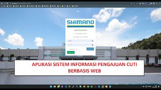 APLIKASI SISTEM INFORMASI PENGAJUAN CUTI BERBASIS WEB