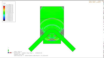 Simulation of Ultrasonic Linear Array Tranducer using Abaqus