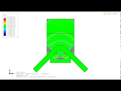 Simulation of Ultrasonic Linear Array Tranducer using Abaqus