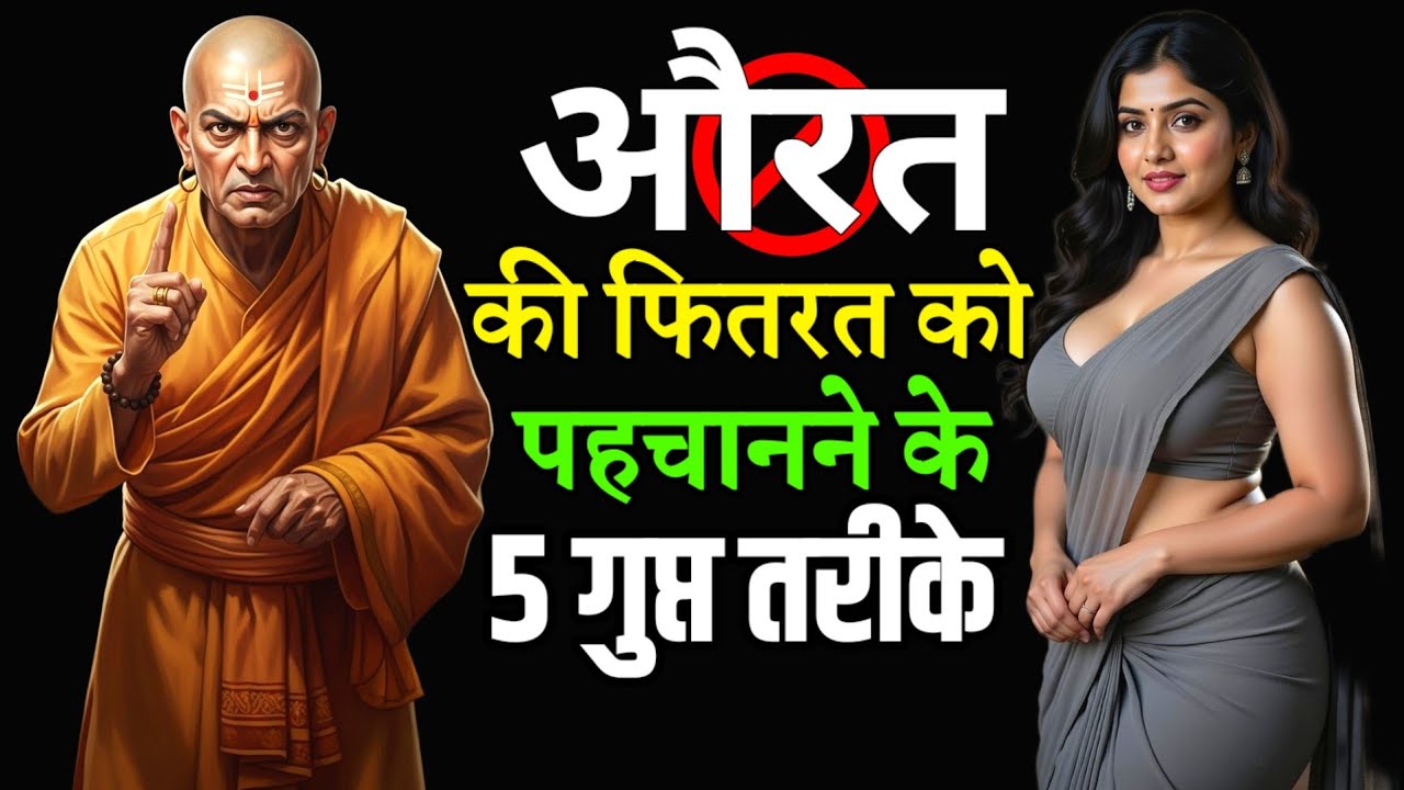 औरत की फितरत को पहचानने के 5 गुप्त तरीके | Identify Woman Nature | Chanakya Niti