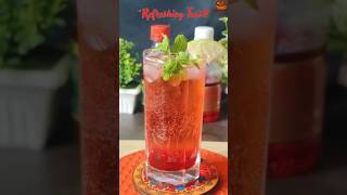 “Refreshing Pomegranate Mojito | Perfect Summer Drink 🍹✨” #drink#youtubeshorts #mojito #mocktail