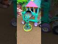 😱 Amazing Tiny Tractor Building Cement Pillar | Mini Construction Project #shorts