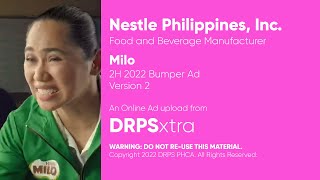 Milo Bumper Ad 2H 2022 (Philippines, Version 2)