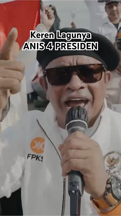 ANIS FOR PRESIDEN by @raflykande