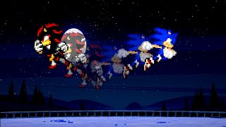 Youre a beta male, Sonic. Sonic VS Shadow [MUGEN 1.1]