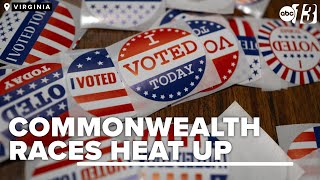 Virginia races heat up as candidates raise more than $20 million ahead of November