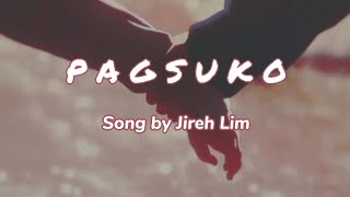 Pagsuko (slowed + reverb) lyric video - Jireh Lim