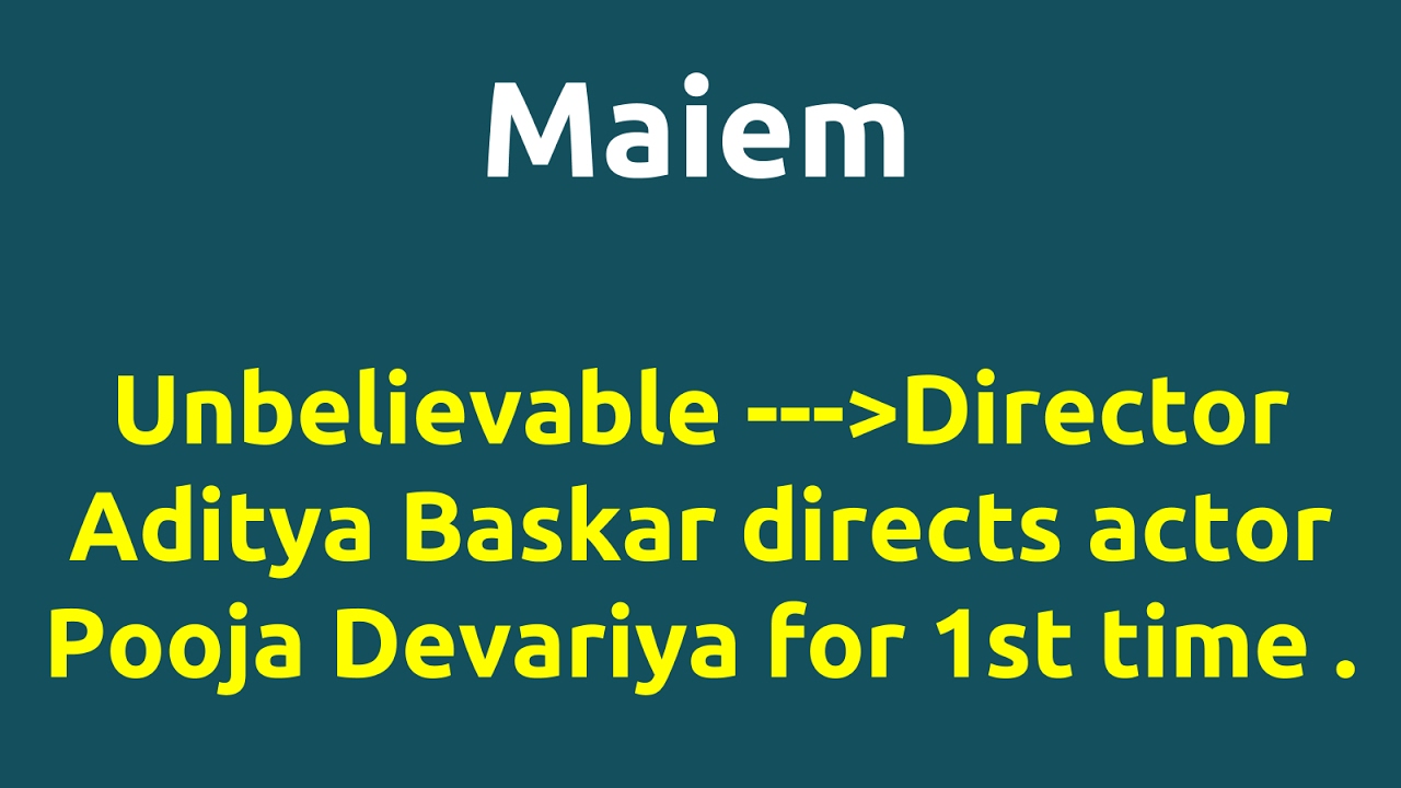 Maiem |2015 movie |IMDB Rating |Review | Complete report | Story | Cast