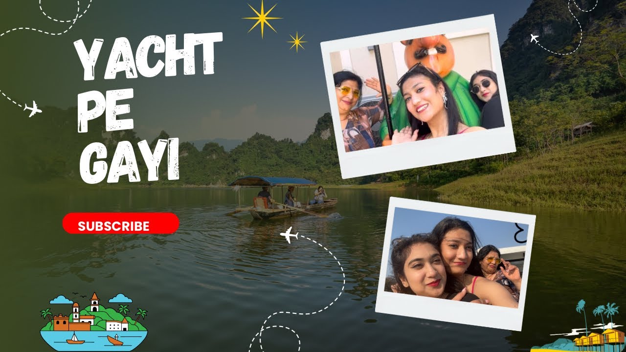 Yacht pe ke masti 😉 | kannu.vlog11 | Day 3 In Goa