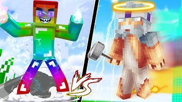 MINI GAME : CUỘC CHIẾN CÁC VỊ THẦN *** THỬ THÁCH THÀNH THẦN ĂN CẮP BẢO VẬT NHANH NHẤT MINECRAFT