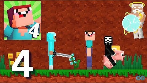 Noob vs Pro 4: Lucky Block - Gameplay Walkthrough Part 4 - Minecraft World (iOS, Android)