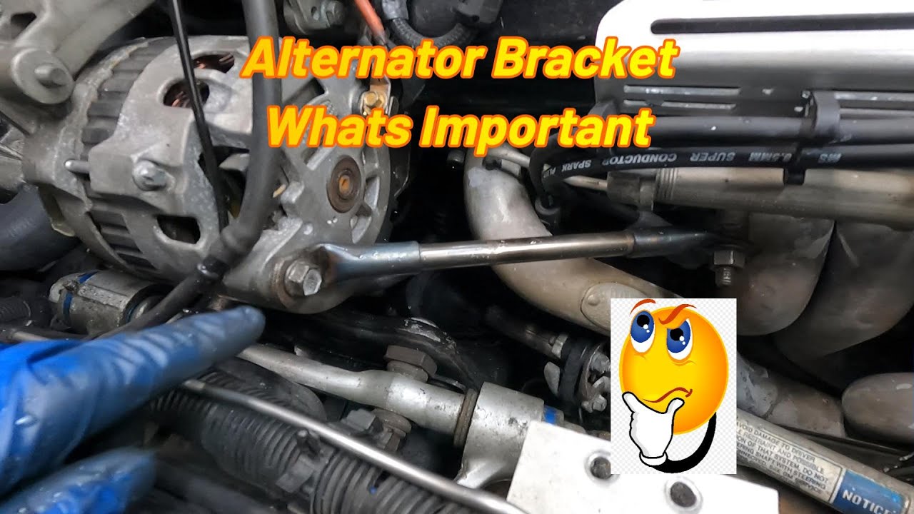 Кронштейн генератора и что важно. 🤔