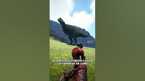 Como domar o carcha sem trap - como domar o carcharodontossauro ark - #ARK Survival Evolved
