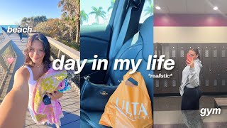 day in my life VLOG: running errands, gym, Halara activewear try on