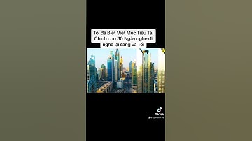 Cách Viết Bức Tranh Tài Chính 30 Ngày Theo Công Thức SMART GOALS