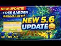 Free garden new 5.6 update 🤩| New gift code 💯