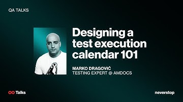 Designing a test execution calendar 101 by Marko Dragović