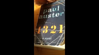 reading 4 3 2 1 by Paul Auster