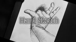 Practice Hand Sketch / How Fingers Work / Pencil Drawing Technique screenshot 1