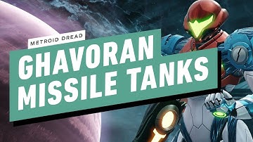 Metroid Dread - All Ghavoran Missile Tank Locations
