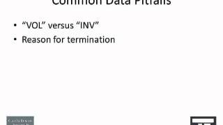 Preparing Your Data for AAP - Terminations