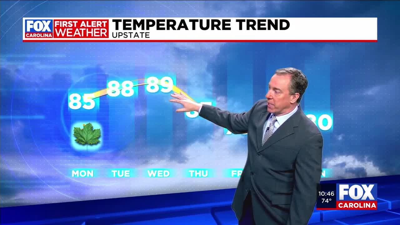 Tracking unseasonably warm weather as fall begins - YouTube
