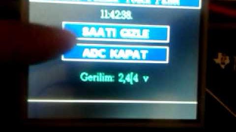 DK-LM3S9B96 Touch Screen Control