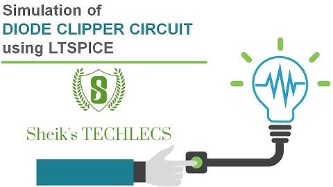 Simulation of Diode Clipper Circuit using LT Spice - Tutorial