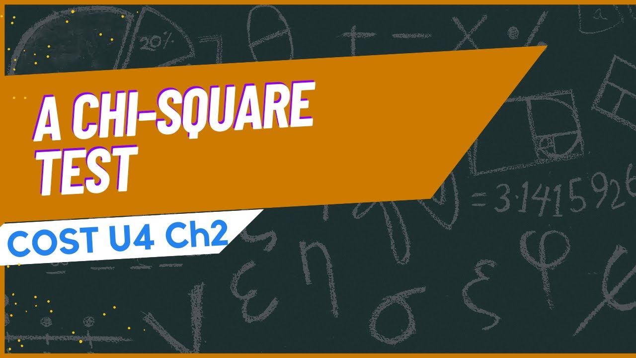 Lecture 4a | The Chi Square Test - YouTube