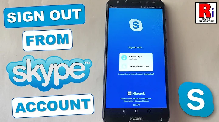 How To Sign Out From Skype