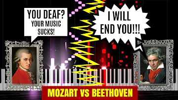 Epic Piano Battles of History: Mozart vs Beethoven