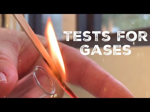 Video: How To Distinguish Between Gases