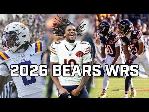 Caleb Williams 2026 WR Weapons Are DANGEROUS! Chicago Bears