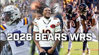Caleb Williams 2026 WR Weapons Are DANGEROUS! Chicago Bears