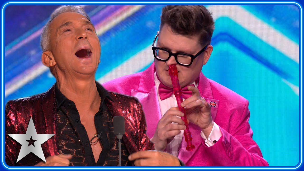 Musician plays the recorder with their NOSE! Auditions BGT 2023