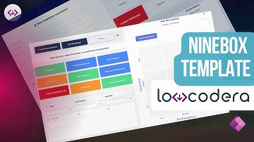 Nine box HR Power Apps Template by lowcodera