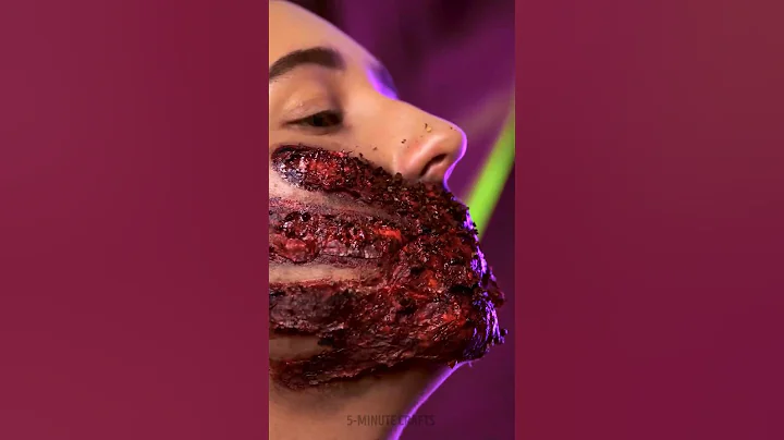 Spooky, Scary Makeup for Halloween 🎃 #beauty #halloween #halloweenmakeup