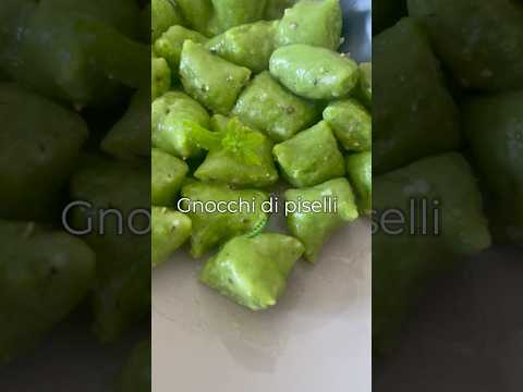 Gnocchi di piselli 🫛 #gnocchi #healthyfood