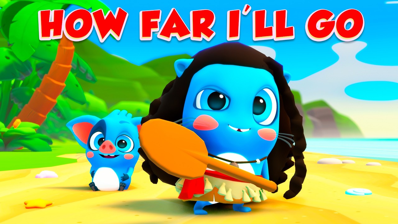 How Far I'll Go (Moana) – Cover by The Moonies 🎶✨