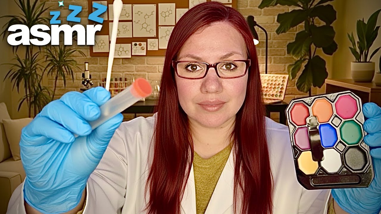 ASMR Makeup LAB Allergy Testing on YOU Roleplay / Soft Spoken