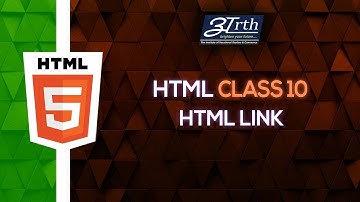Html tutorial for beginners in hindi - Lesson 10 - HTML hyperlinks, Anchor tag in html