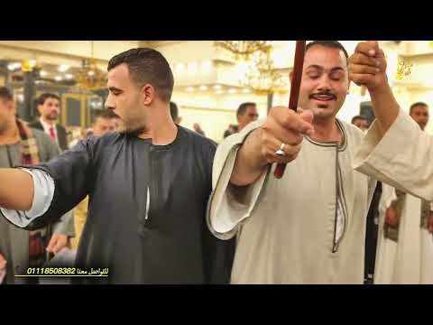 من فرحه العمده محمد سلمان عامر وسلم على لما قابلنى الفنان على الريس مديح البنجاوى