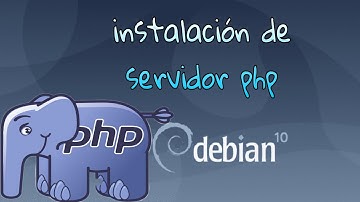 instalacion del servicio php /debian 10